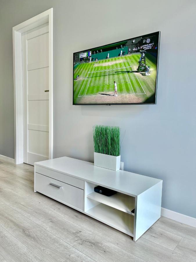 Modern Green Apartment Krakau Buitenkant foto