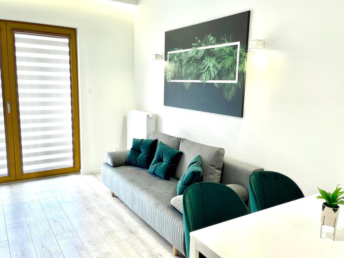 Modern Green Apartment Krakau Buitenkant foto