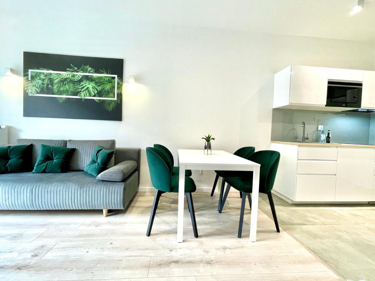 Modern Green Apartment Krakau Buitenkant foto